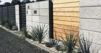 ogrodzenie z bloczków betonowych
