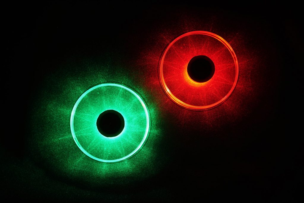 led